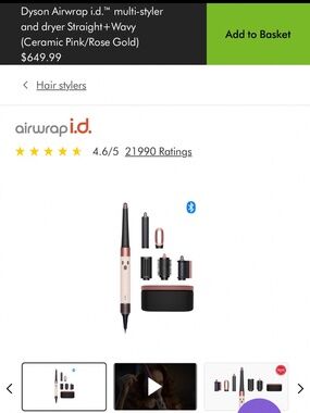 Dyson airwrap I.d multistyler